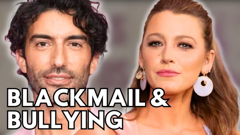 Blake Lively’s Evil Blackmail Against Justin Baldoni