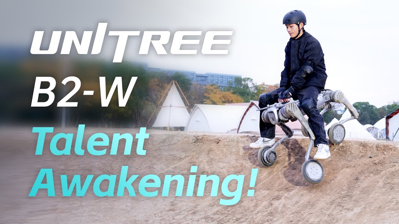 Unitree B2-W Talent Awakening! 🥳